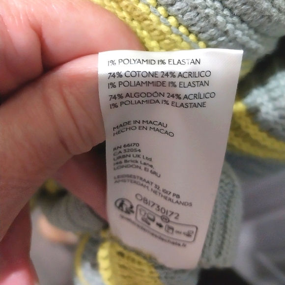 Free People Slouchy Oversized‎ Sweater, NWOT, Size L - Picture 6 of 12